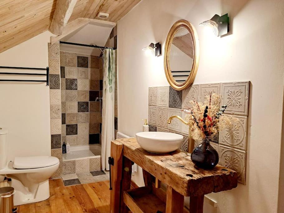 Le Moulin Etourneau - 3 Gites Avec 2 Piscines Champagnac  エクステリア 写真