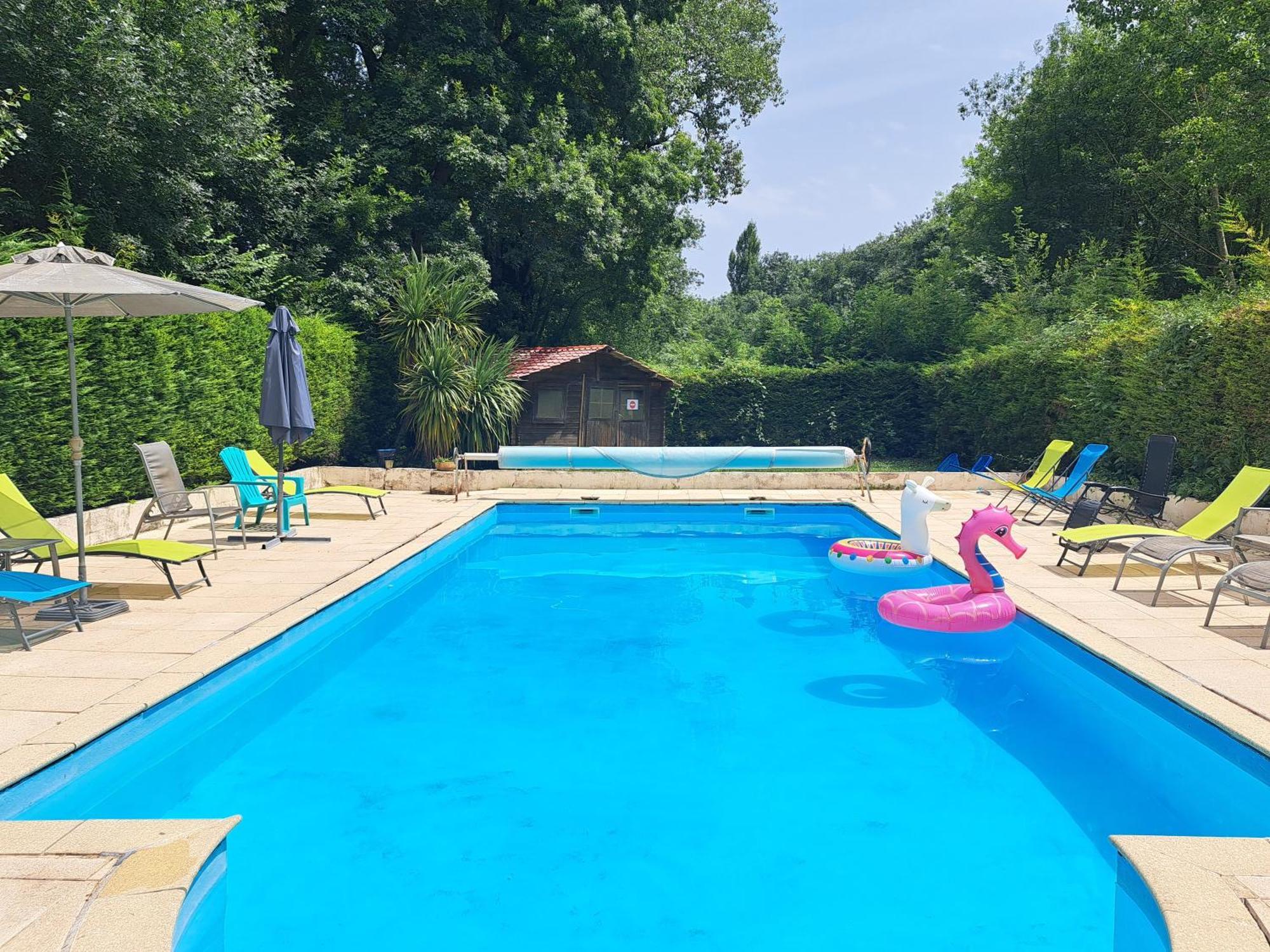 Le Moulin Etourneau - 3 Gites Avec 2 Piscines Champagnac  エクステリア 写真